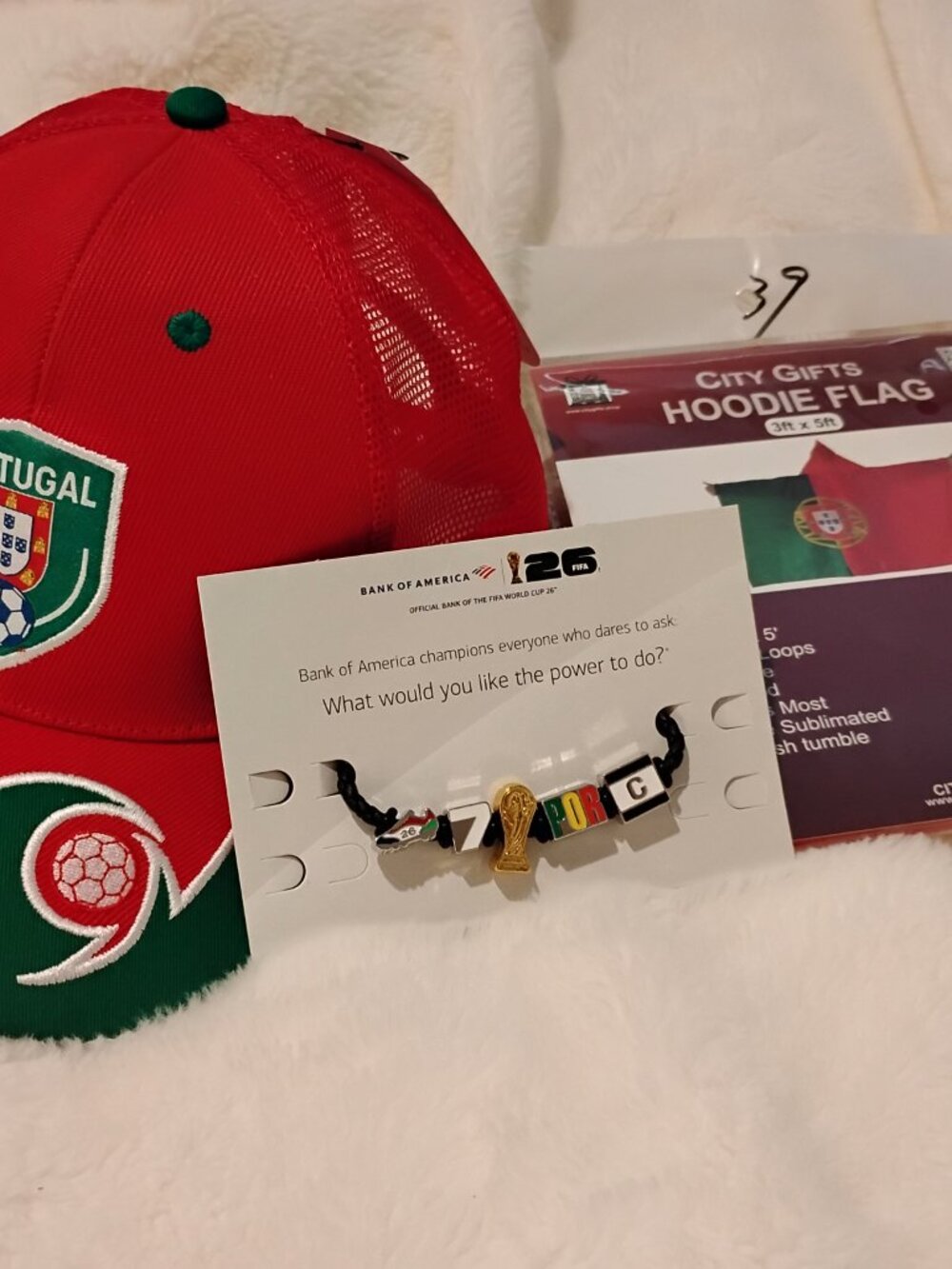 🇵🇹 Ronaldo Vibes | Bank Of America Bracelet + Fan Gear